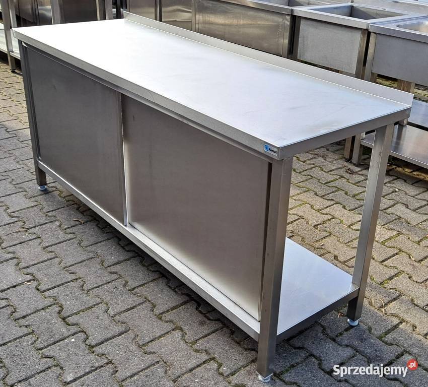 STÓŁ GASTRO Z SZAFKĄ DRZWI SUWANE 2006085 M1175N wielkopolskie