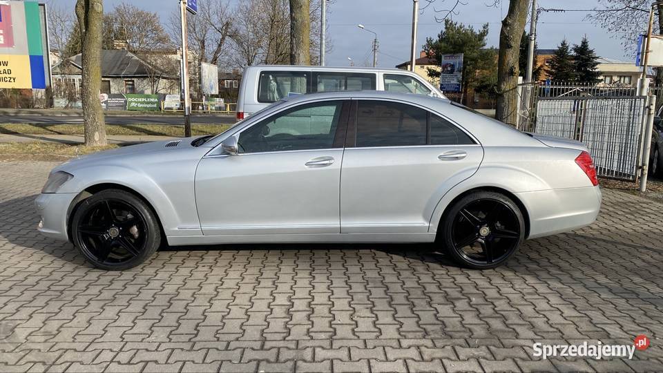 Mercedes S klasa 35 Gaz 1 właść serwisowany elektrycznie ustawiane fotele