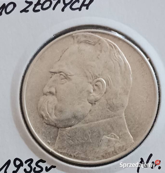 10 J Piłsudski 1935 r 2 Super stan Oryginał Konin