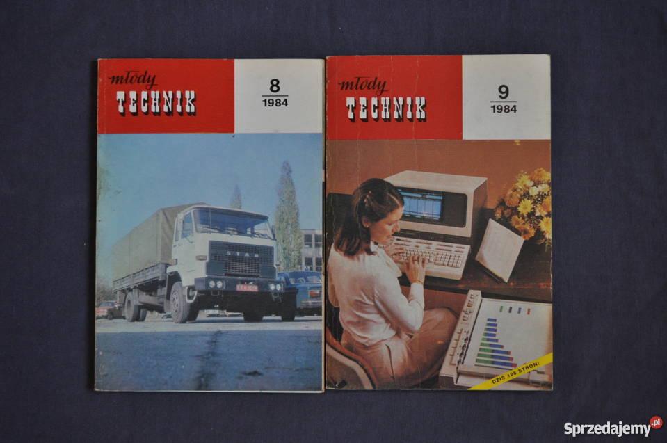 Młody Technik 1984 2 3 4 5 6 7 8 9 10 11 12 Warszawa