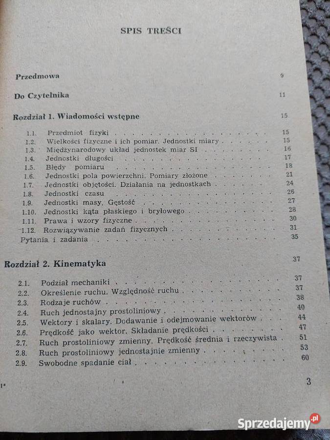 FIZYKA kandydatów na wyższe uczelnie techniczne Kraków sprzedam