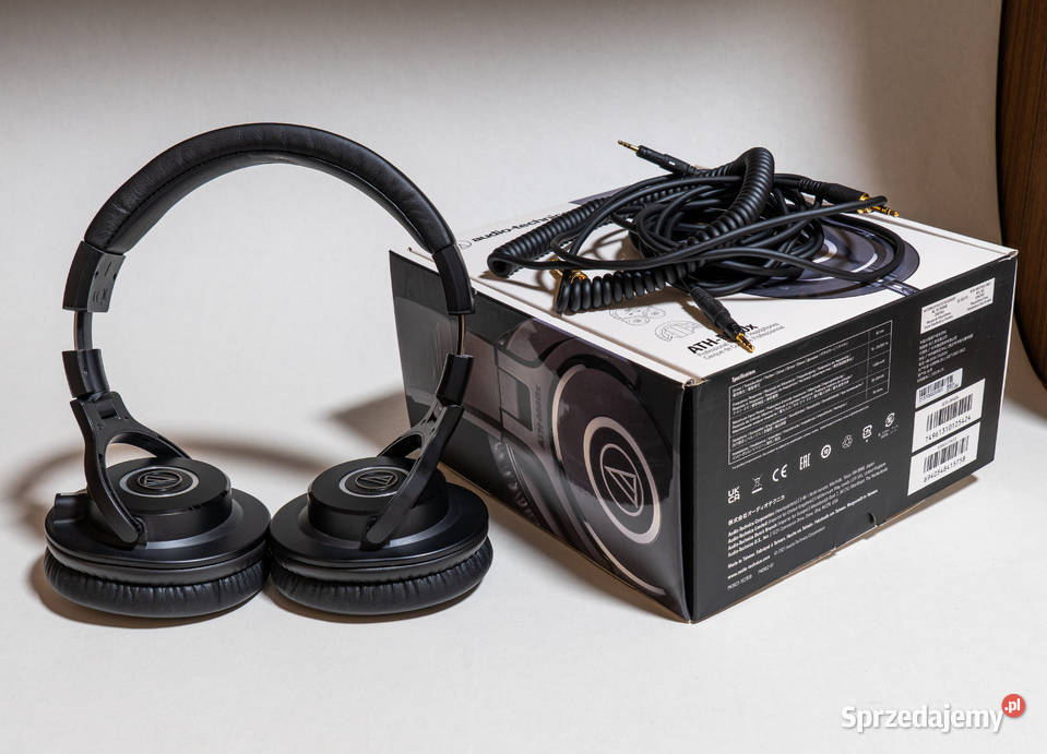 Słuchawki studyjne Audio Technica ATHM40x Lidzbark