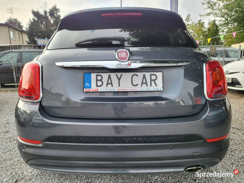 Fiat 500x 16 110 I Właściciel Org Przebieg Z szary łódzkie Pabianice