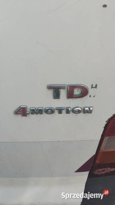 VW T5 4motion 2007r nieuszkodzony Kwidzyn