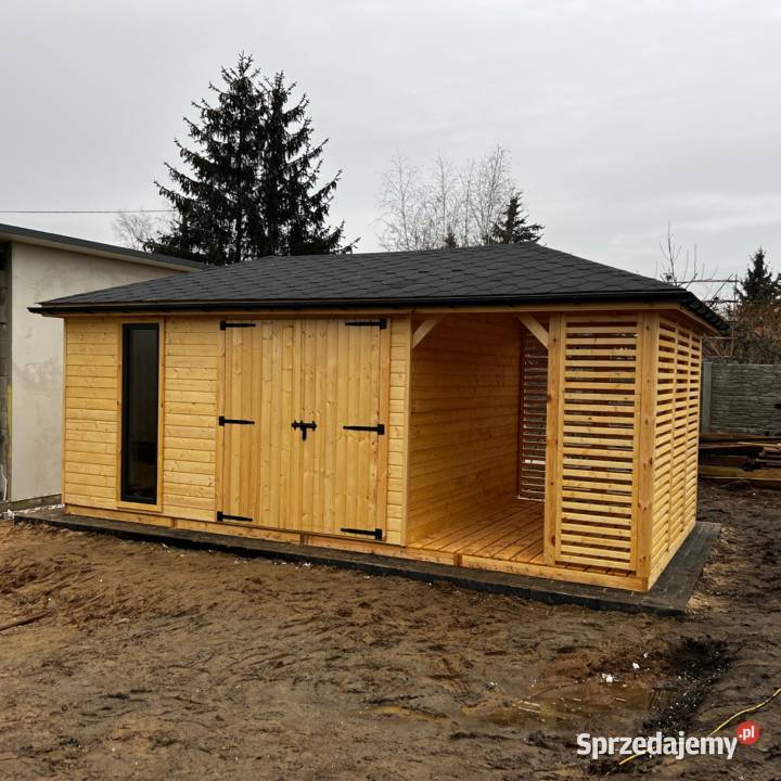Domek drewniany altana ogrodowa Liviorno 2 3x6 - Producent