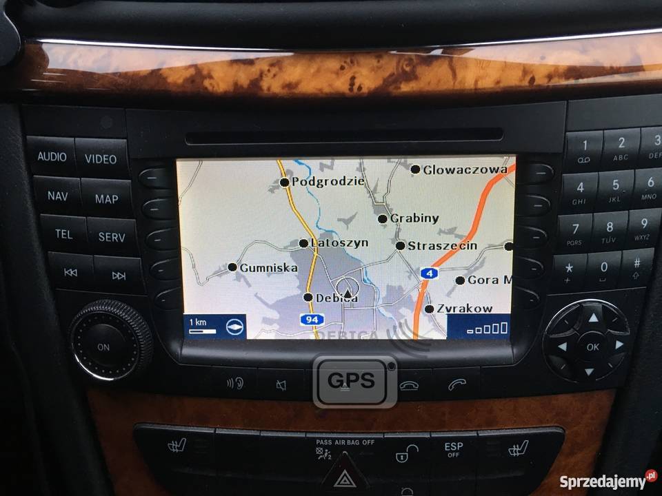 MERCEDES POLSKIE MENU NTG1 DVD W211 E W219 CLS podkarpackie Dębica