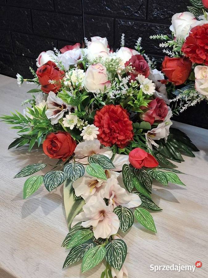 Kompozycja wiazanka na cmentarz Wszystkich Świętych Kwidzyn