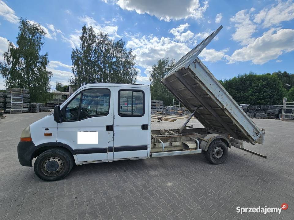 Renault MASTER Wywrotka Master brygadówka 7 osób Siedlce