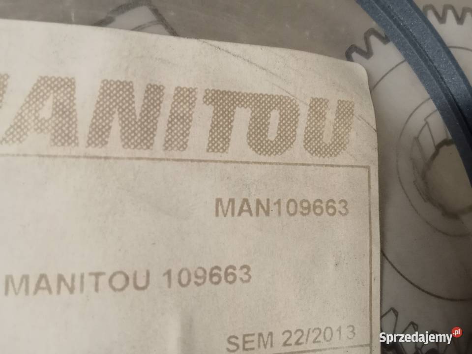 Uszczelnienie Manitou 109663 Rudno