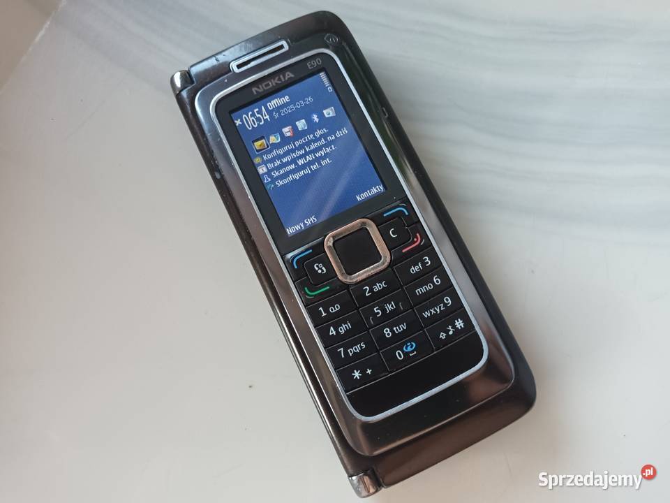 Nokia E90 ładny stan dystrybucja Tomaszów Lubelski