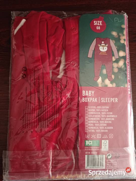 NOWE Świąteczne spioszki 68 mazowieckie Warszawa sprzedam