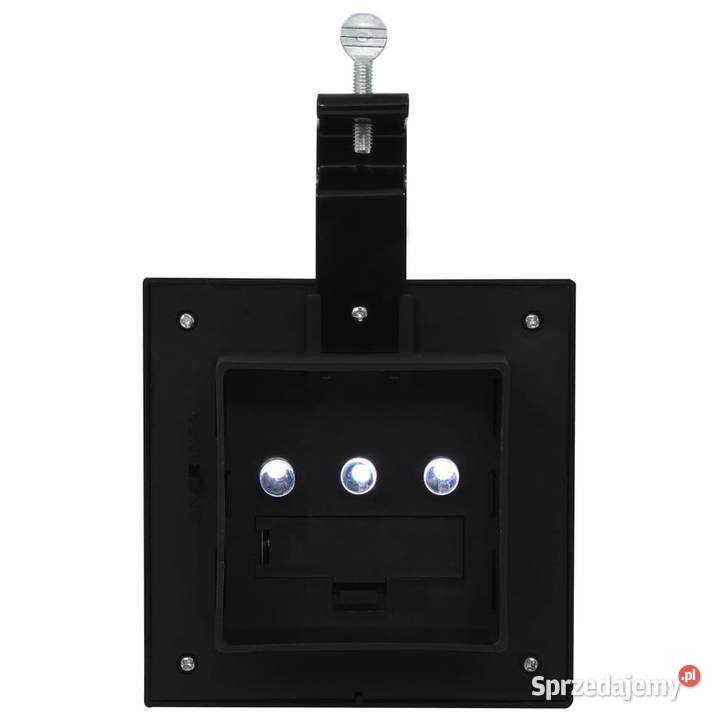 Kwadratowe lampy solarne na zewnątrz 6 LED 12