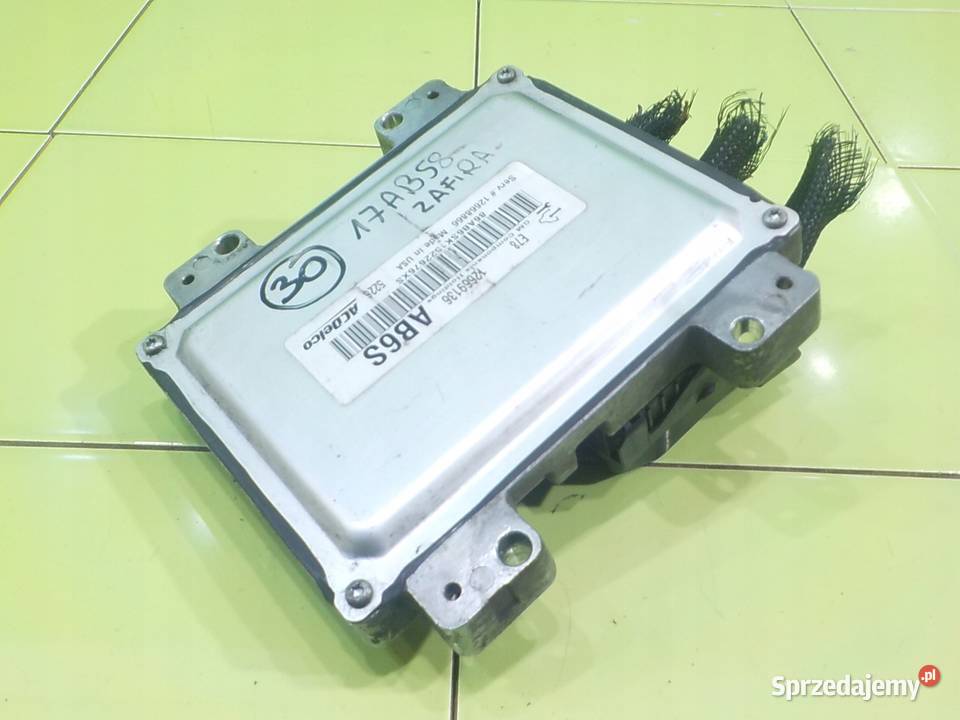 OPEL ZAFIRA C 14 T 15r 5D sterownik komputer Motoryzacja Suków sprzedam