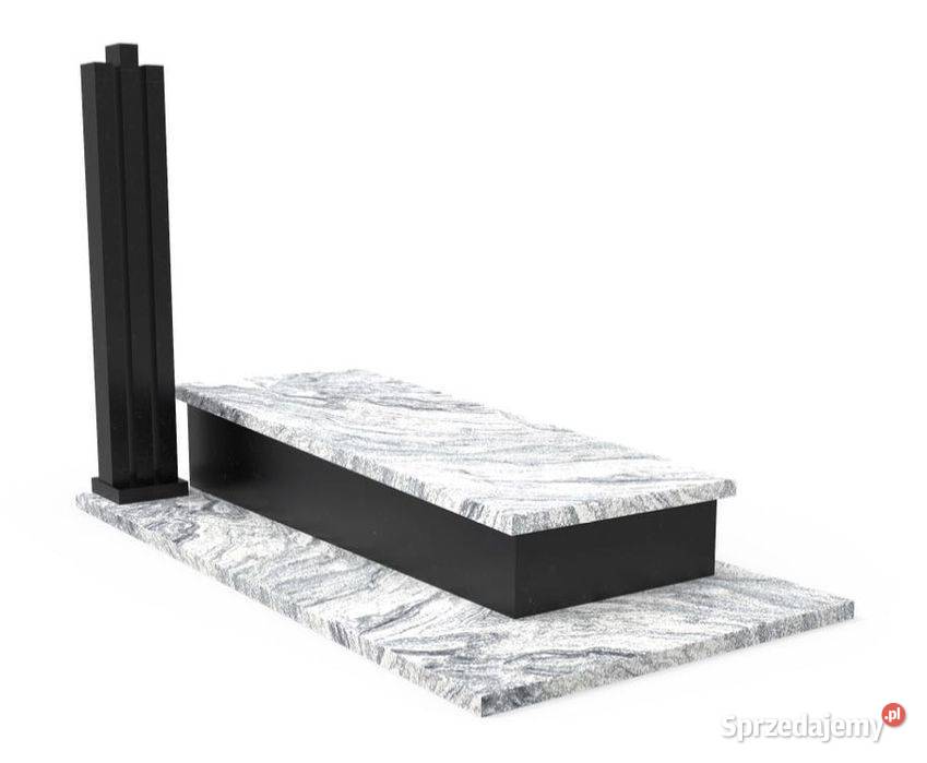 Nagrobek Granitowy Pojedynczy Premium Sarkofag z