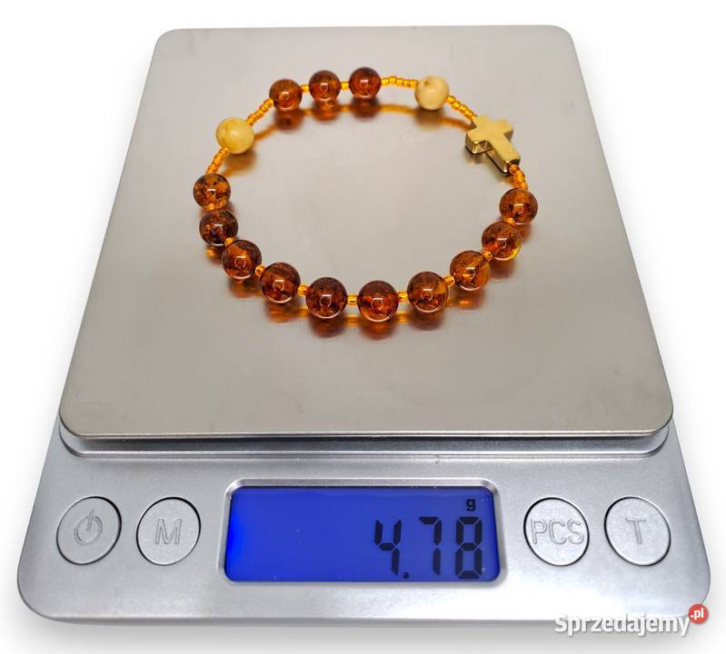 Bransoletka różaniec dziesiątka różańca z Warszawa sprzedam