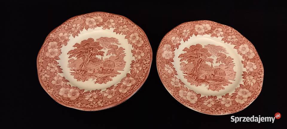 Talerz płaski angielski Enoch Wedgwood lubelskie Chełm