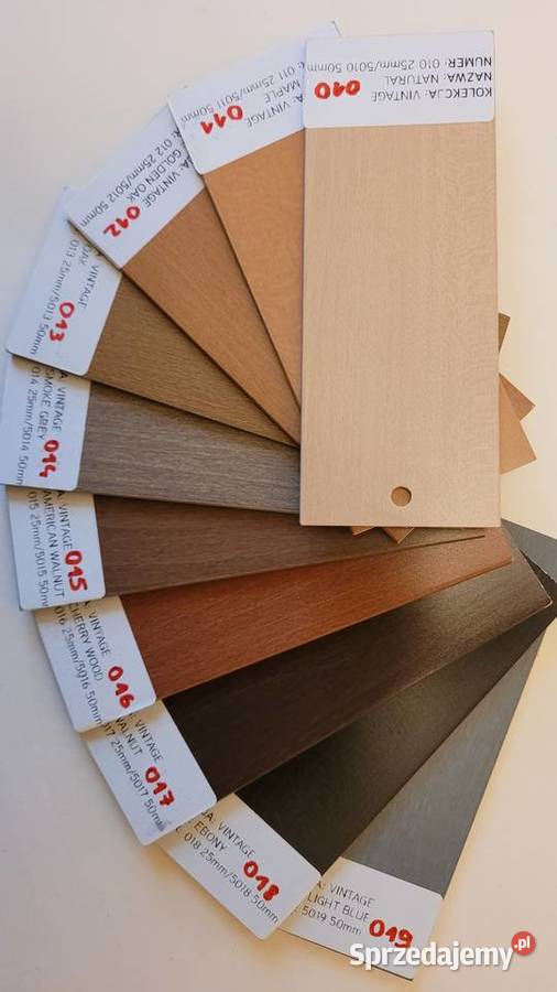 Żaluzje drewniane 50mm