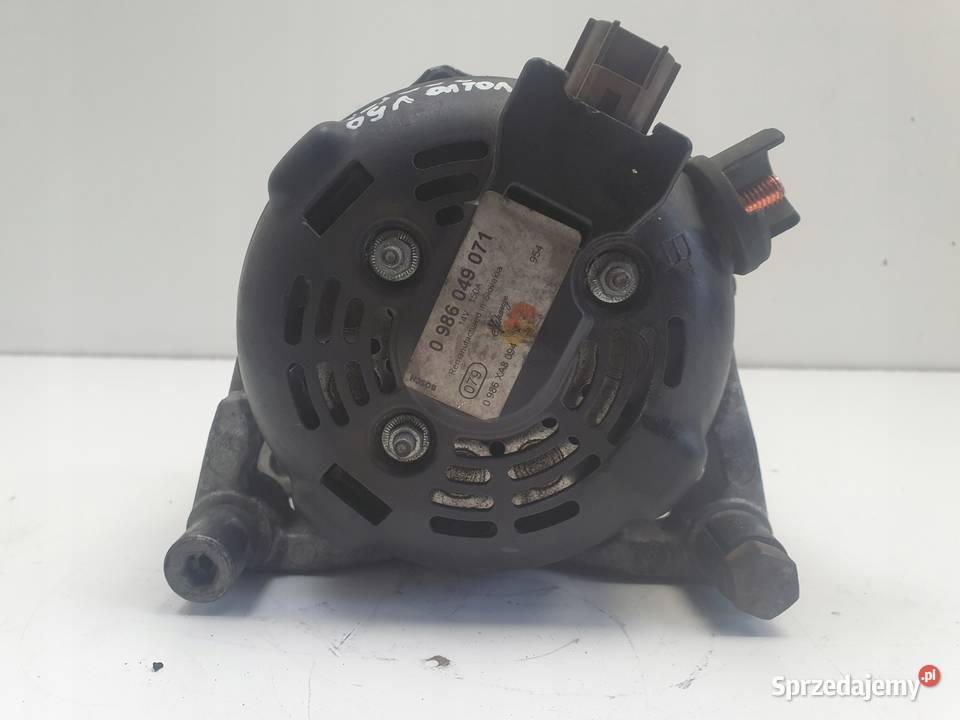 ALTERNATOR Volvo S40 II V50 20 D 0986049071 osobowe Motoryzacja lubelskie Chełm