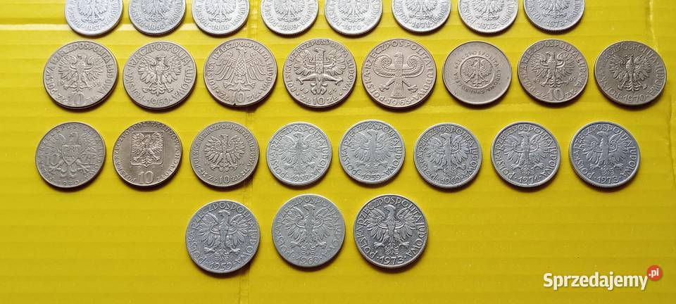 Stare monety 57 monet 1949 do 1973 PRL Polska Lesko