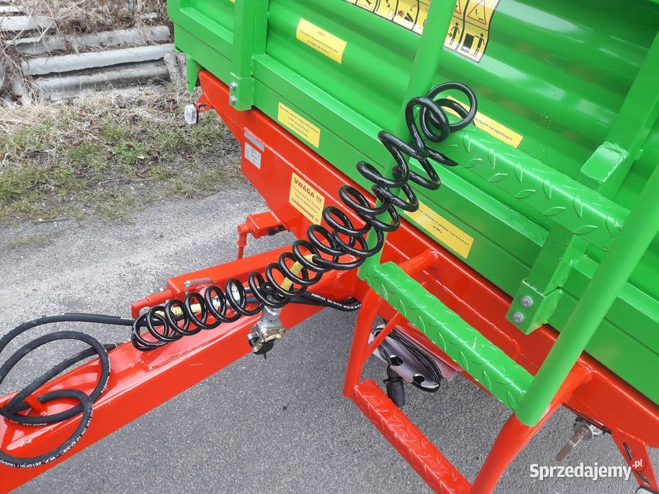 Przyczepa rolnicza wywrotka 3545t Transport Raty łódzkie Mroczków Duży