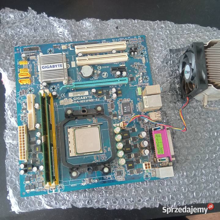 Płyta główna Gigabyte GAM61PMES2 am2 procesor i Inny  Szczecin sprzedam