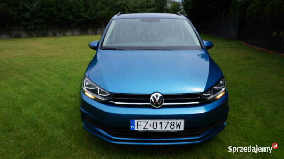Volkswagen Touran Super stan Gwarancja III 2015 relingi dachowe Zielona Góra