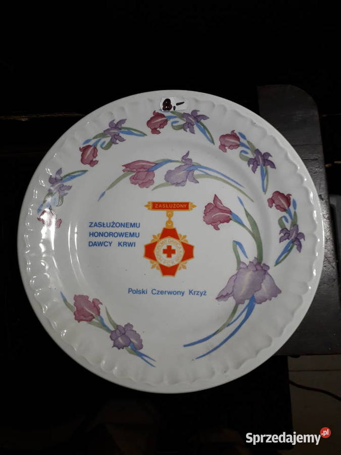 Talerz okolicznościowy sygnowany mazowieckie Warszawa
