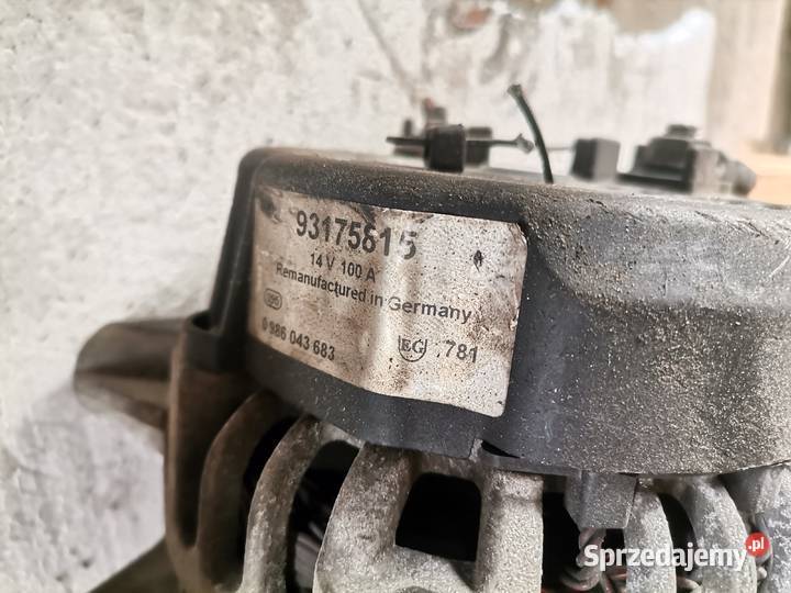 Alternator Opel 14 93175815 Wisznice