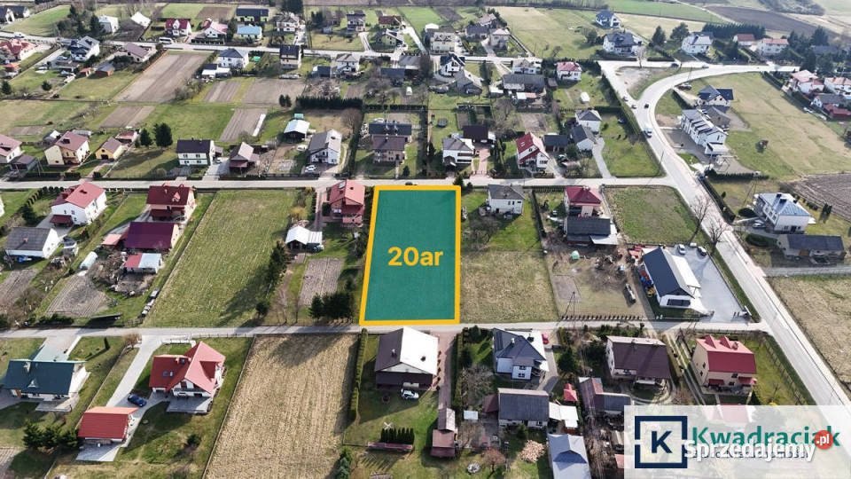 Grunt sprzedam 2035m2 Milcza Sprzedaż