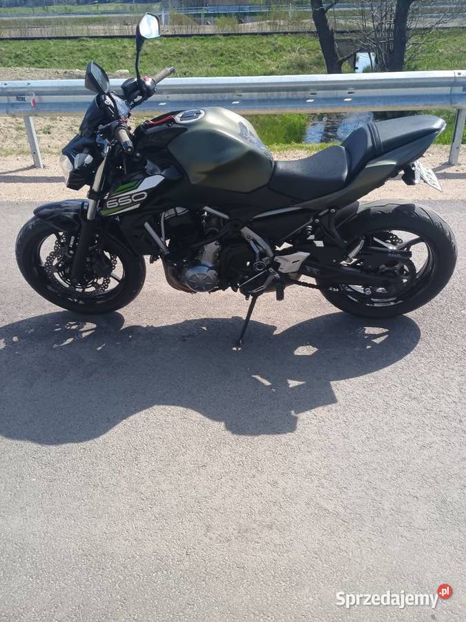Kawasaki Z 650 2018 Akrapovic sprzedam