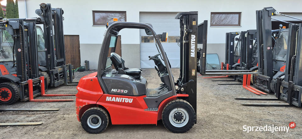 Manitou MI25D Diesel 2017r Triplex 5 m 785 mth Małkinia Górna