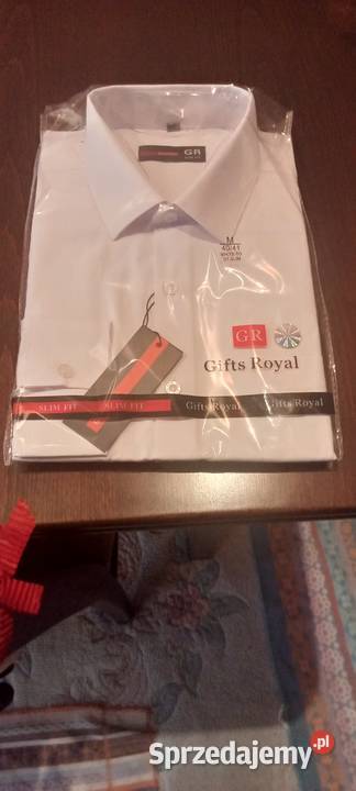 Nowa koszula biała marka gifst royal