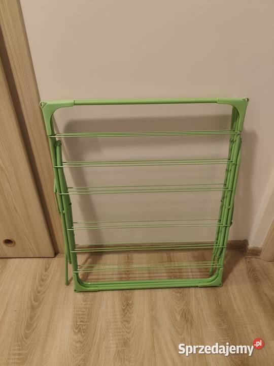 Suszarka do prania składana zielona suszarka