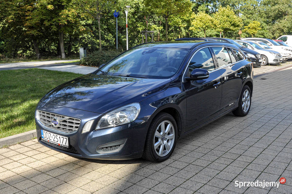 Volvo V60 20d 163 Skóry Rok produkcji 2011 Wrocław