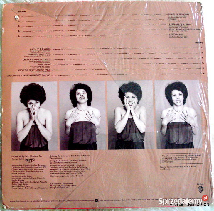 Candi Staton Music Speaks Louder Than Words LP Wrocław