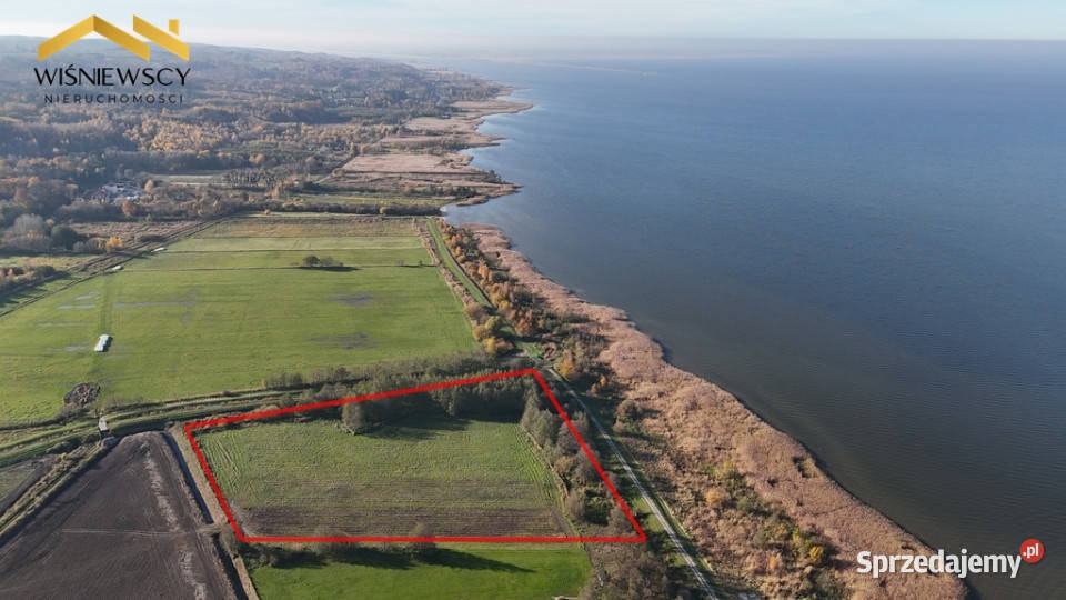 Działka Zalewem Wiślanym Kadyny 252ha sprzedam