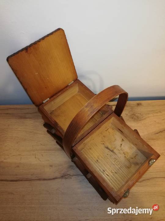 Koszyczek PRL na przybory do szycia Warszawa sprzedam