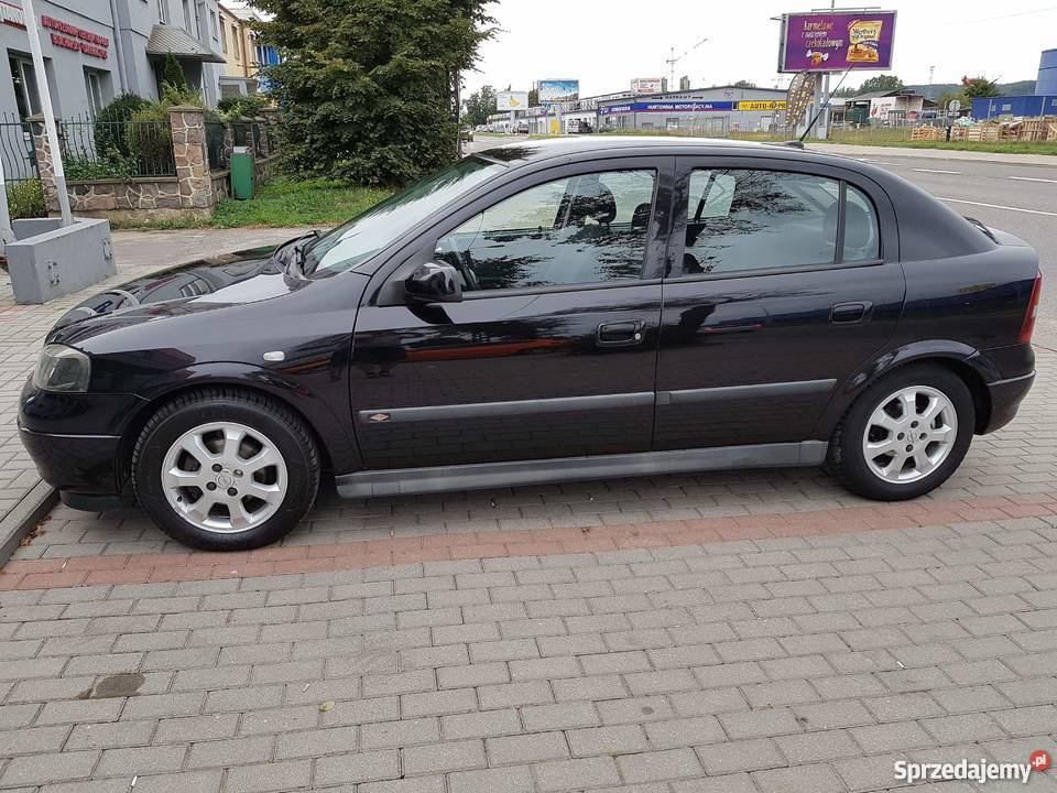 Opel astra G drugi właściciel czarny metalic CD