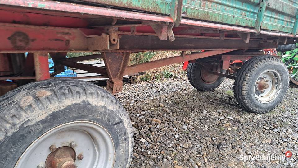 Przyczepa rolnicza kiper 8 ton