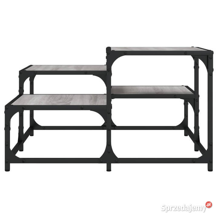 Stolik kawowy szary dąb sonoma 68x68x40 WM837750