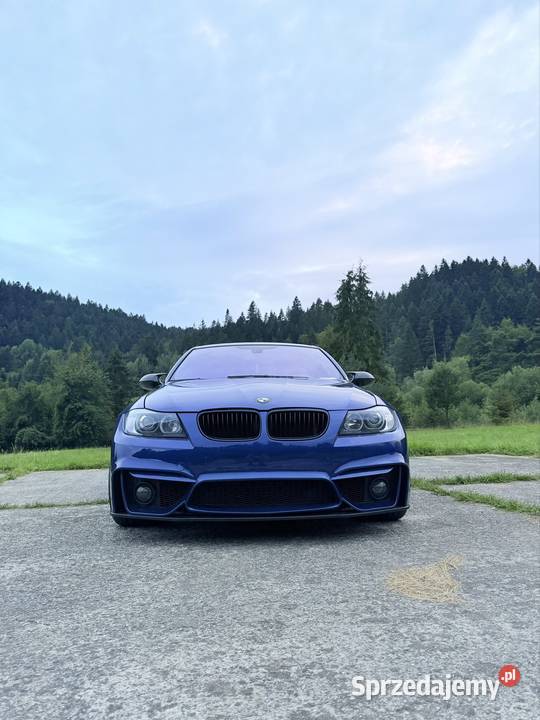BMW E90 318d 143180 MPakiet 19 podgrzewane fotele małopolskie
