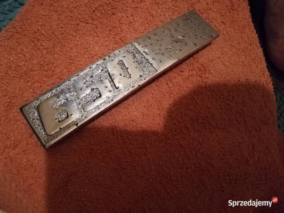 Emblemat znaczek fiat 126p metalowy 650 prl Jarosław sprzedam