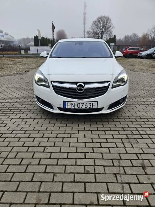 Opel Insignia 20 CDTI Biturbo 4x4 Automat 2015 nieuszkodzony Konin