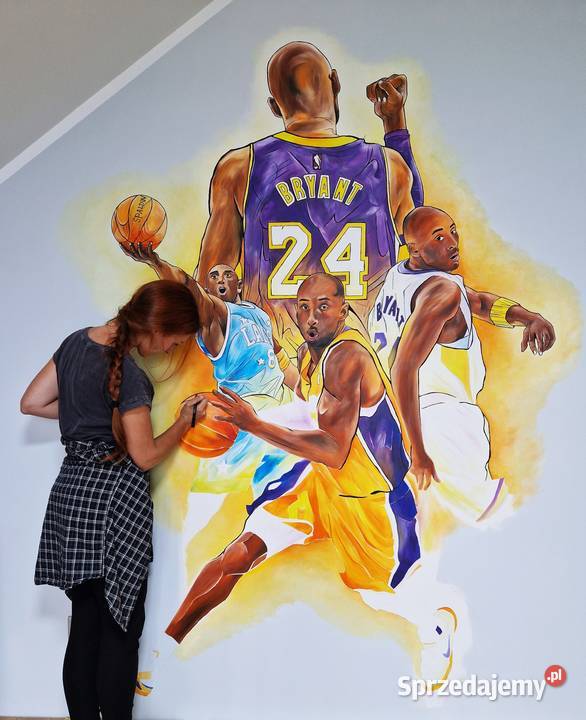 Malowanie na ścianach mural w pokoju dziecięcym sprzedam