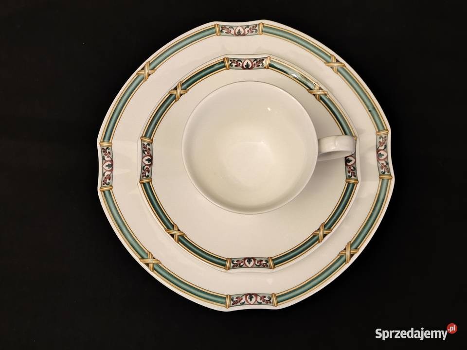 Zestaw kawowy trio Villeroy Boch Orofino lubelskie