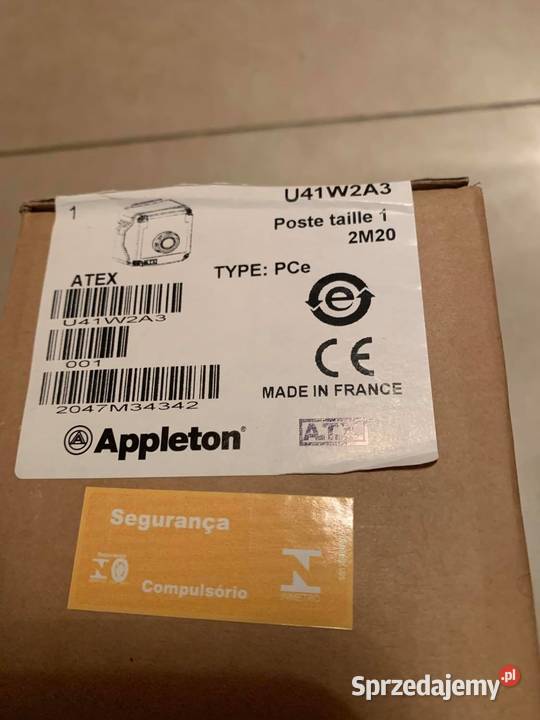 Poste de commande 1 bouton poussoir APPLETON Pozostałe mazowieckie