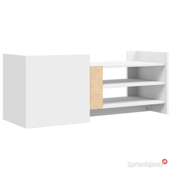 Szafka pod TV biała 100x35x40 materiał mazowieckie Warszawa