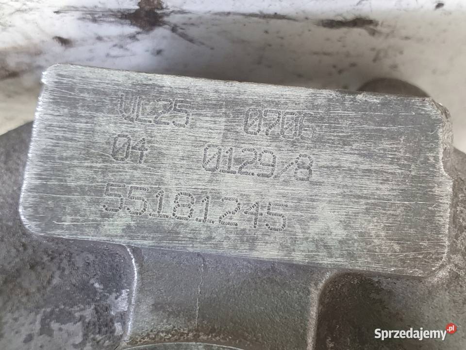 Fiat Doblo 19 JTD 8V TURBPOSPRĘŻARKA turbo Janów