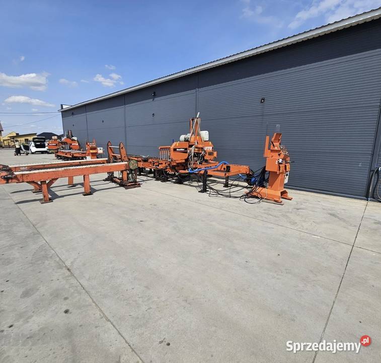 Trak taśmowy wood mizer LT70 rampa zrzut mazowieckie Kotuń