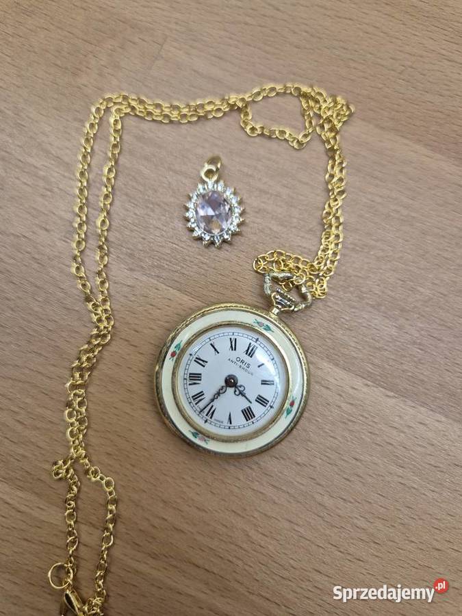 Zabytkowy zegarek wiszący Oris Damskie